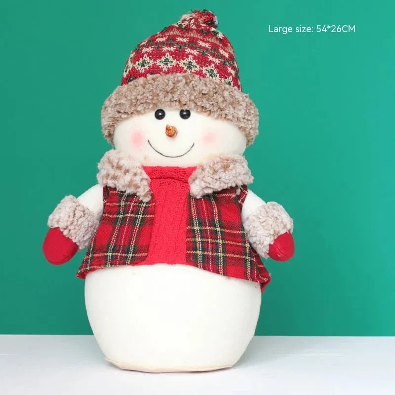 Christmas Red Fabric Retractable Long Legs - Bellarte Enchanté Christmas Red Fabric Retractable Long Legs